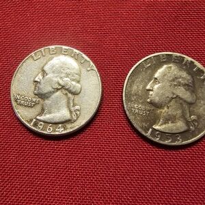 Vintage Silver Coins Set